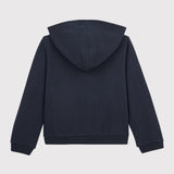 TODDLER GIRLS' HOODED SWEATSHIRT WITH RUFFLES