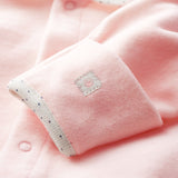 BABY GIRLS' VELOUR ROMPER