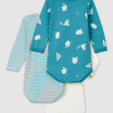 3 PACK BABIES' L/S BODYSUITS