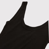 WOMENS' COTTON & WOOL BLENDED SINGLET