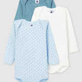 3 PACK BABIES' L/S BODYSUITS