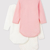 3 PACK BABIES' L/S BODYSUITS