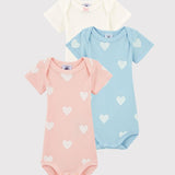 3 PACK BABIES' S/S BODYSUITS