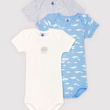 3 PACK BABIES' S/S BODYSUITS