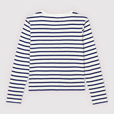 WOMENS' BRETON STRIPE CARDIGAN