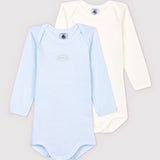 2 PACK BABIES' MILLERAIES L/S BODYSUITS