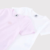 2 PACK WHTIE T-SHIRTS