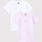 2 PACK WHTIE T-SHIRTS