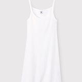 WOMENS' NIGHT DRESS - WHITE