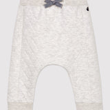 BABIES' QUILTED TUBE KNIT PANTS