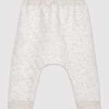 BABIES' QUILTED TUBE KNIT PANTS
