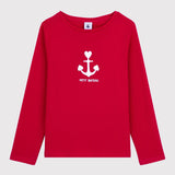 TODDLER GIRLS' ANCHOR L/S T-SHIRT