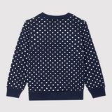 GIRLS' POLKA DOT SWEATSHIRT