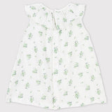 BABY GIRLS' FLORAL MINT DRESS
