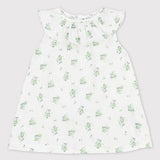 BABY GIRLS' FLORAL MINT DRESS