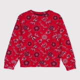 GIRLS' PAISLEY SWEATSHIRT