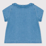 BABIES' DENIM BLOUSE