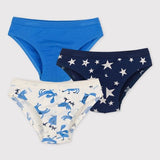 3 PACK BOYS' ANIMAL FUN BRIEFS