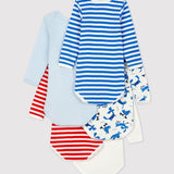 5 PACK BABIES' L/S BODYSUITS