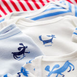 5 PACK BABIES' L/S BODYSUITS