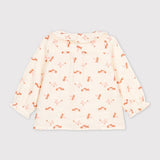 BABIES' BIRD PRINT BLOUSE