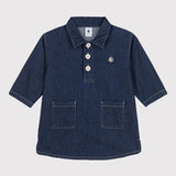 BABY GIRLS' DENIM DRESS