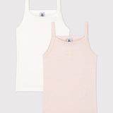 2 PACK GIRLS' MILLERAIES SINGLETS