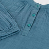 TODDLER GIRLS' L/S MUSLIN BLOUSE