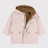 GIRLS' FAUX FUR PARKA