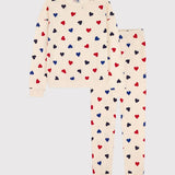 WOMENS' HEART PYJAMAS