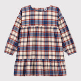 GIRLS' CHECKED DRESS