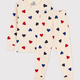TODDLER GIRLS' HEART PYJAMAS