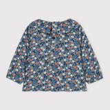 BABIES' FLORAL BLOUSE