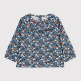 BABIES' FLORAL BLOUSE