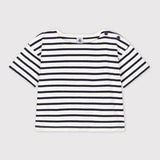 GIRLS' STRIPY T-SHIRT
