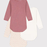 3 PACK BABIES' L/S BODYSUITS