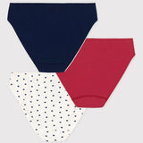 TEEN GIRLS' 3 PACK BRIEFS