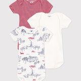 3 PACK BABIES' S/S BODYSUIT
