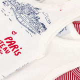 3 PACK BABIES' SINGLET BODYSUITS